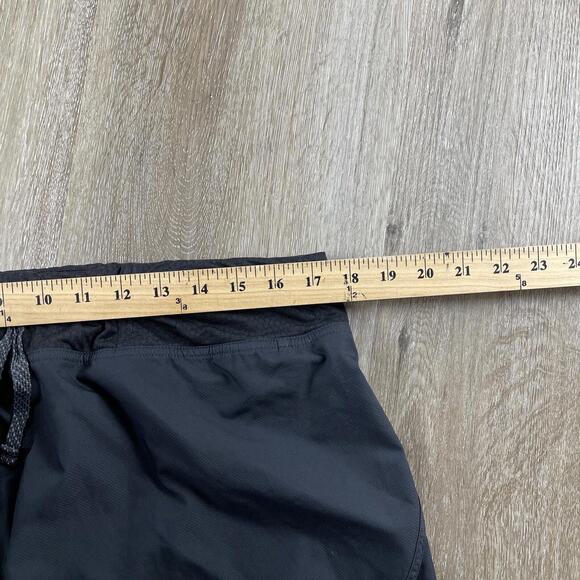 Patagonia Nine Trails Running Shorts Women’s XL Black Rear Pocket 24655 Trail - Picture 15 of 16